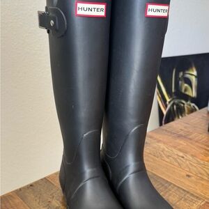 Hunter Classic Black Tall Boots
